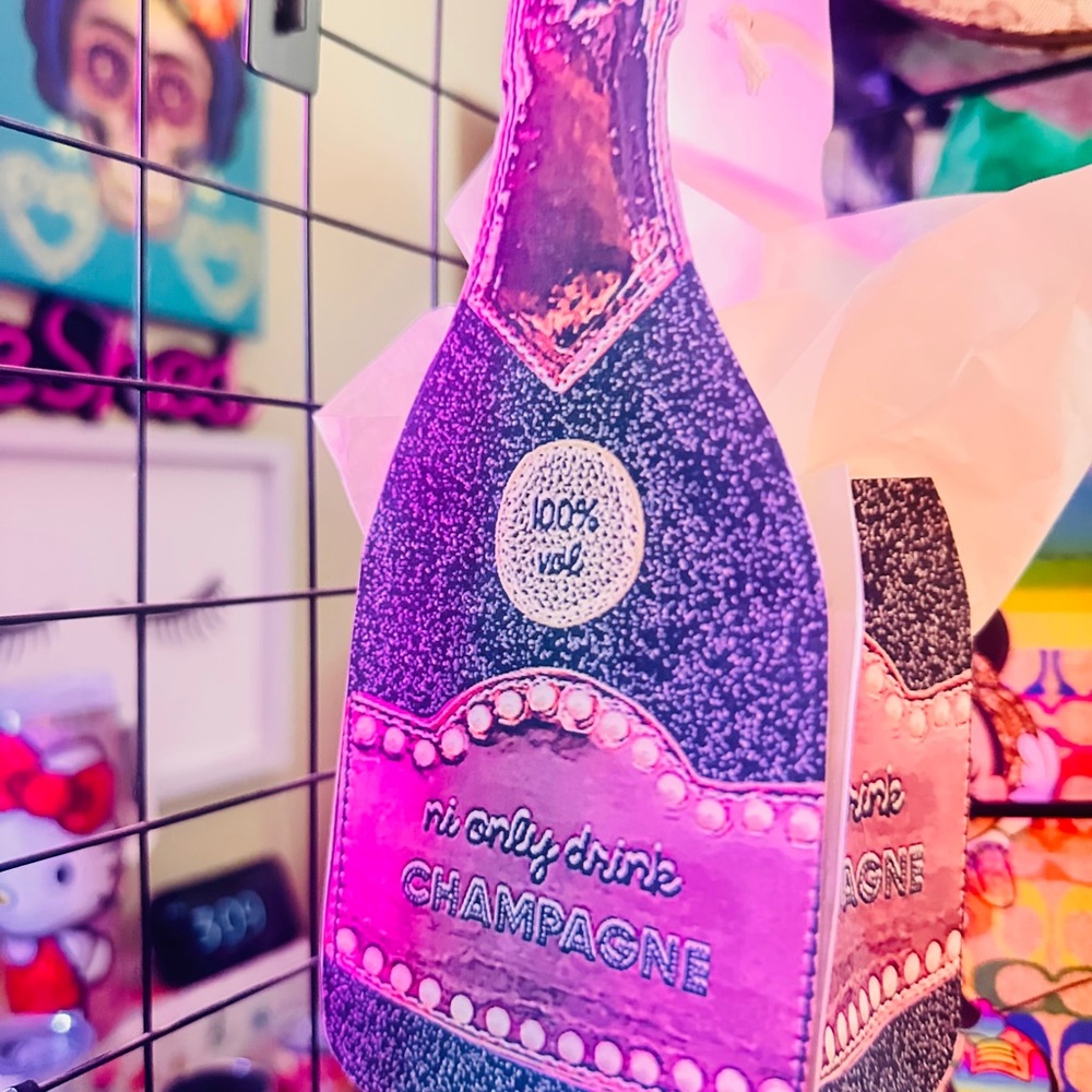 Pink Champagne gift bag